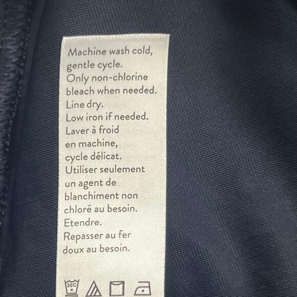 SPANX The Perfect Pant Sz Large Petite Ankle BLUE Ponte 4-Pocket Style #20202Q - Picture 5 of 5